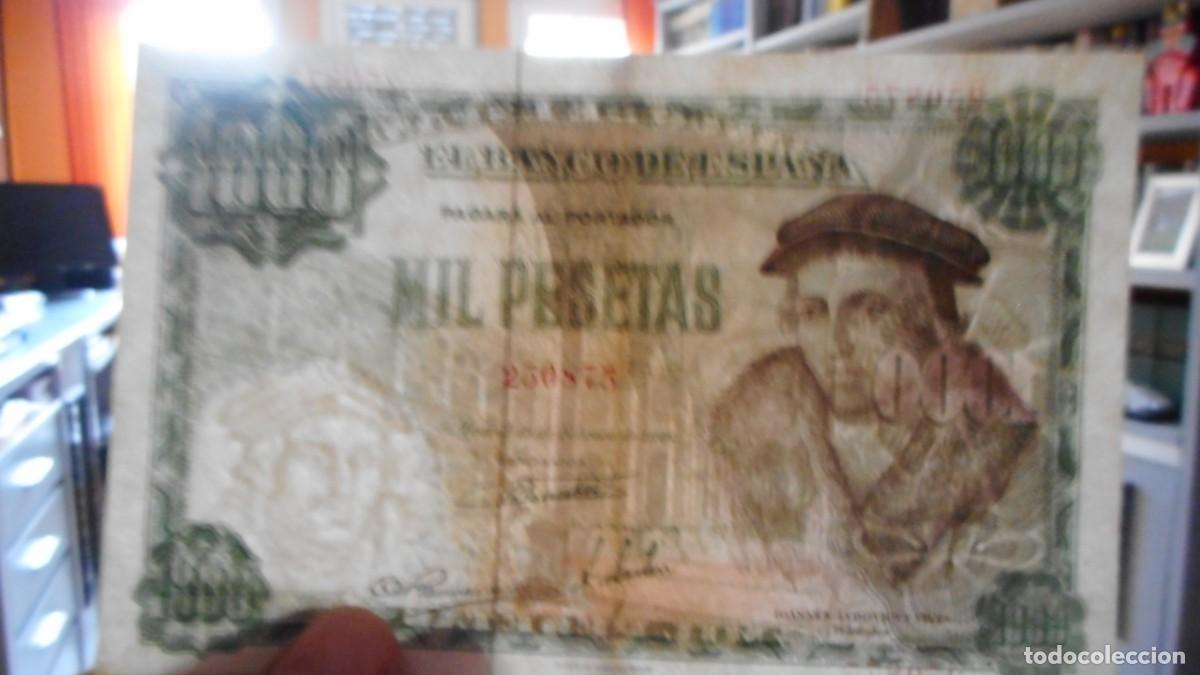 Billetes espa&ntilde;oles: 1000 PESETAS 1946 / MBC+- EBC / A - Foto 3
