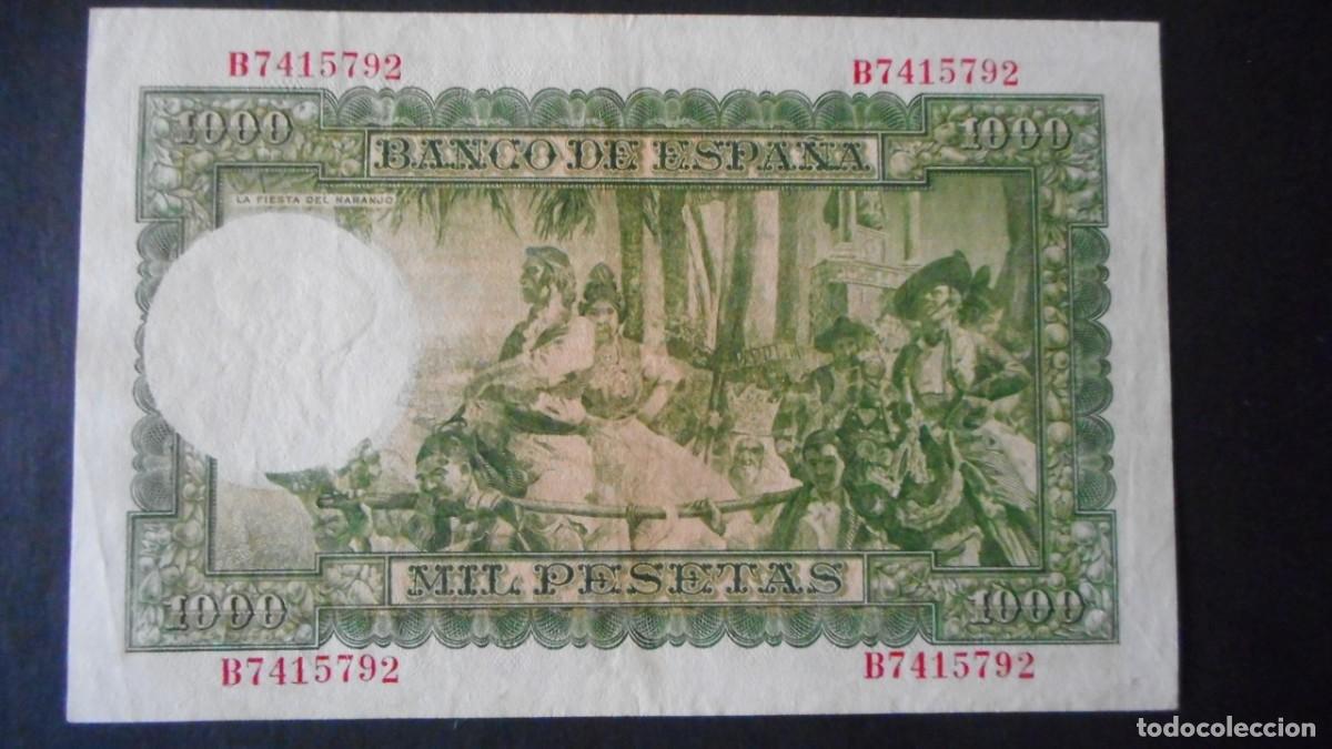Billetes espa&ntilde;oles: 1000 PESETAS 1951 / MBC+- EBC / A - Foto 2