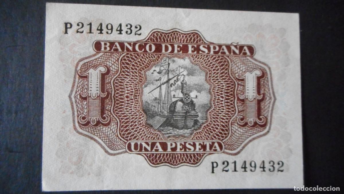 Billetes espa&ntilde;oles: 1 PESETA 1953 / SC / A - Foto 2