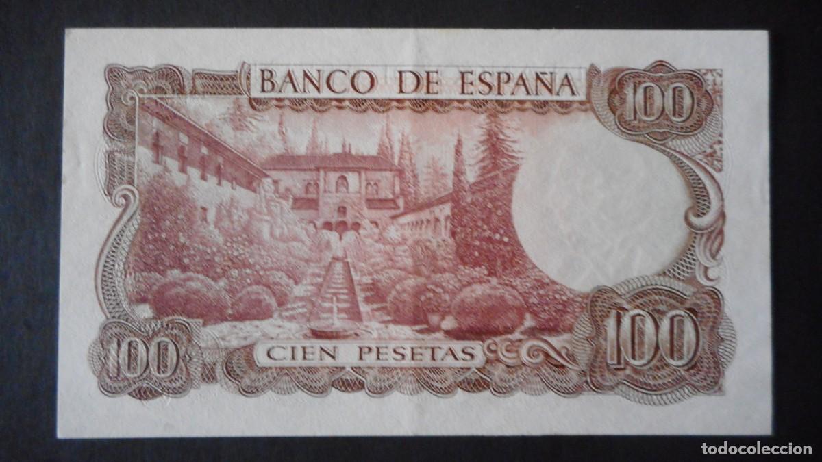 Billetes espa&ntilde;oles: 100 PESETAS 1970 EBC+ / A - Foto 2
