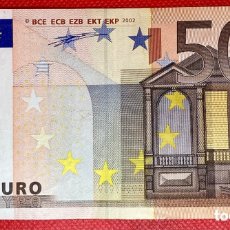 Billetes españoles: BILLETE DE 50 EURO DUISENBERG LETRA X9 AÑO 2002