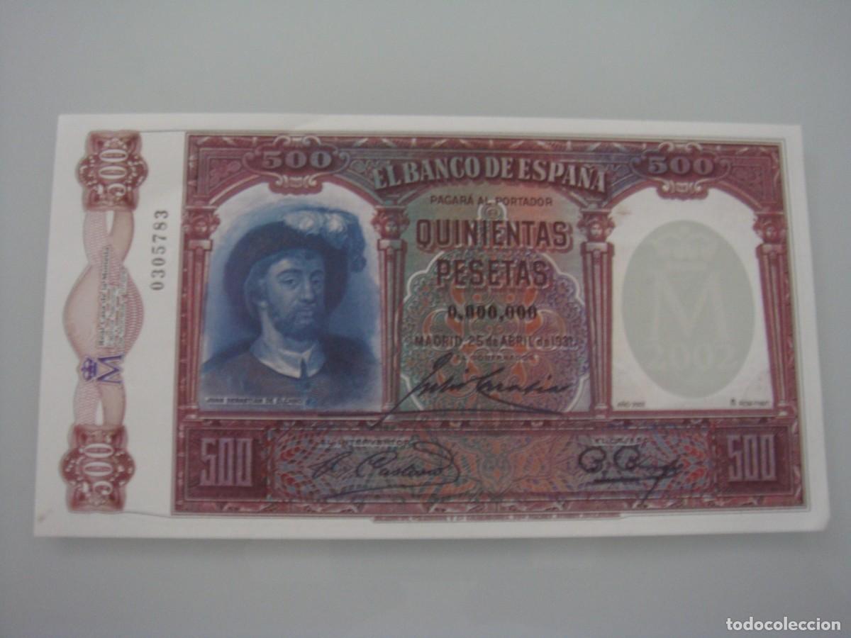 Billetes espa&ntilde;oles: FASCIMIL BILLETES ESPA&Ntilde;OLES - Foto 1