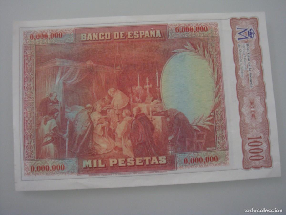 Billetes espa&ntilde;oles: FASCIMIL BILLETES ESPA&Ntilde;OLES - Foto 2
