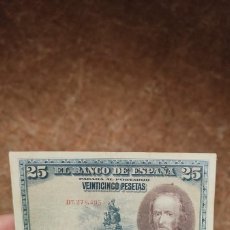 Billetes españoles: BILLETE DE 25 PESETAS AÑO 1928