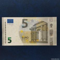 Billetes españoles: BILLETE 5 EUROS ESPAÑA V013A2 VB DRAGHI SIN CIRCULAR