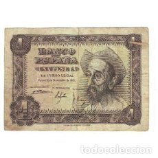 Billetes españoles: [#177288] BILLETE, 1 PESETA, 1951, ESPAÑA, 1951-11-19, KM:139A, BC