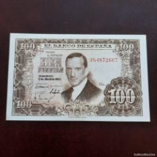 Billetes españoles: BILLETE DE 100 PESETAS DE JULIO ROMERO DE TORRES DEL AÑO 1953. S/C (SERIE 3S)