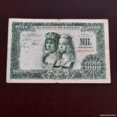 Billetes españoles: BILLETE DE 1000 PESETAS DEL AÑO 1957.DE LOS REYES CATOLICOS.ORIGINAL%