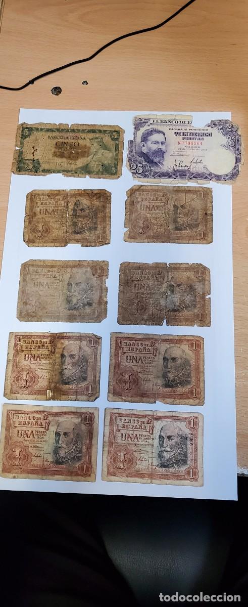Billetes espa&ntilde;oles: Lote 10 billetes Espa&ntilde;a - Foto 1