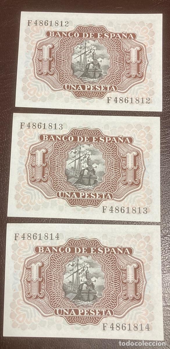 Billetes espa&ntilde;oles: Billete Espa&ntilde;a 1 pta - Foto 2