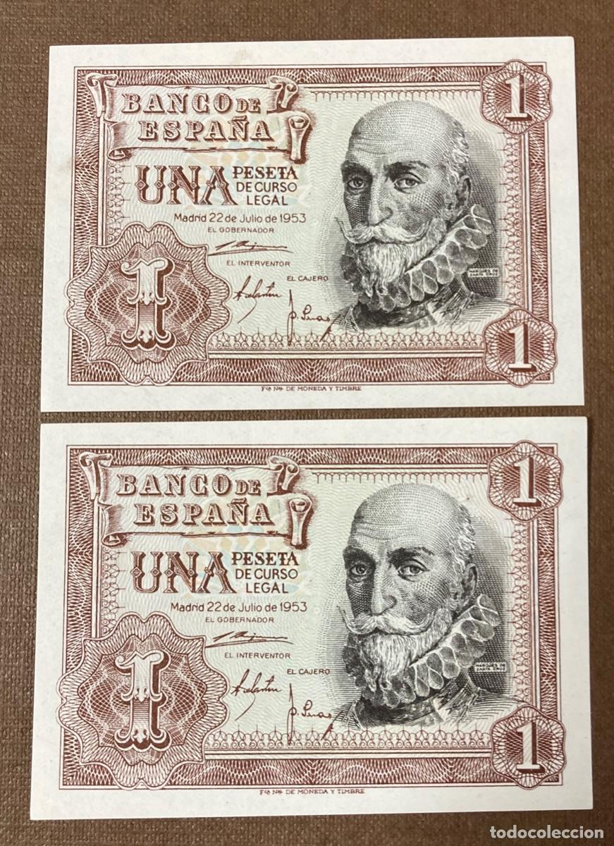 Billetes espa&ntilde;oles: Billete 1 pta Espa&ntilde;a - Foto 1
