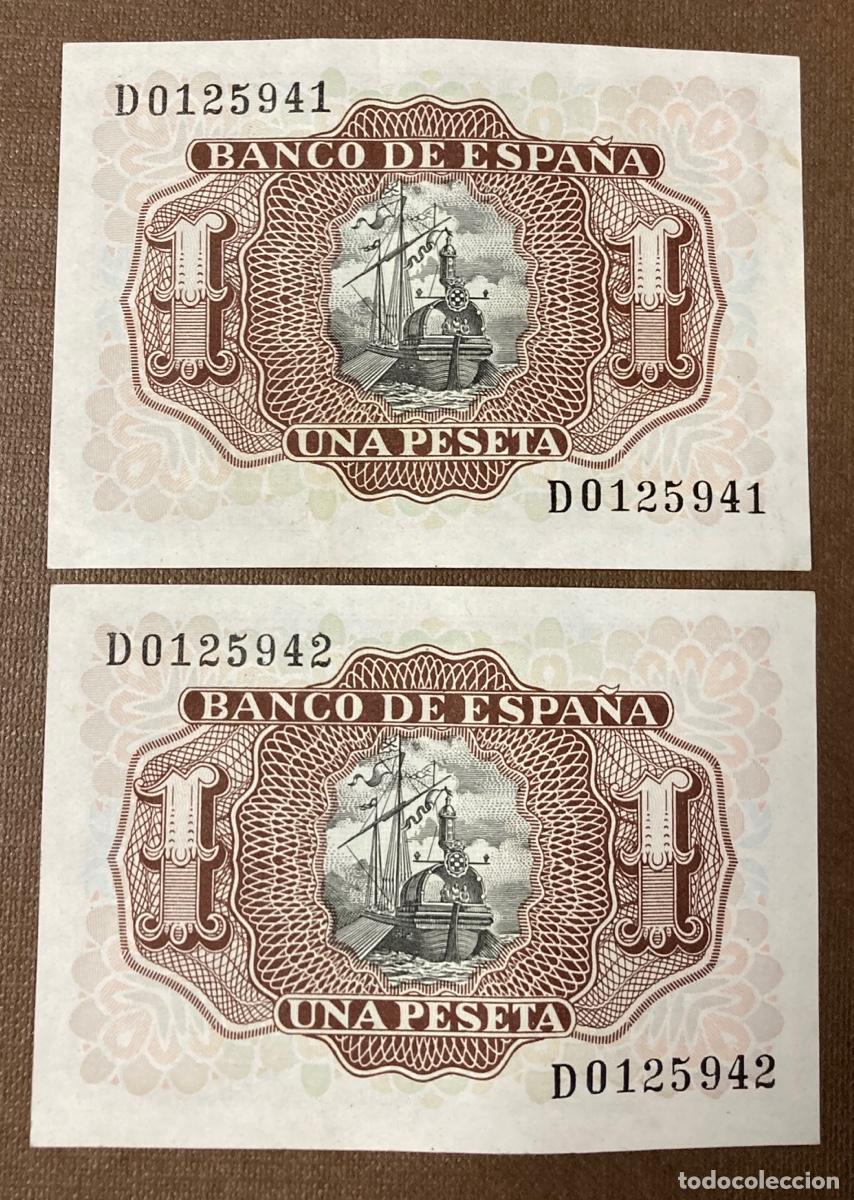 Billetes espa&ntilde;oles: billete 1 pta Espa&ntilde;a - Foto 2