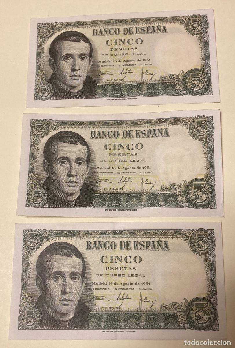 Billetes espa&ntilde;oles: billete 5 pta Espa&ntilde;a - Foto 1