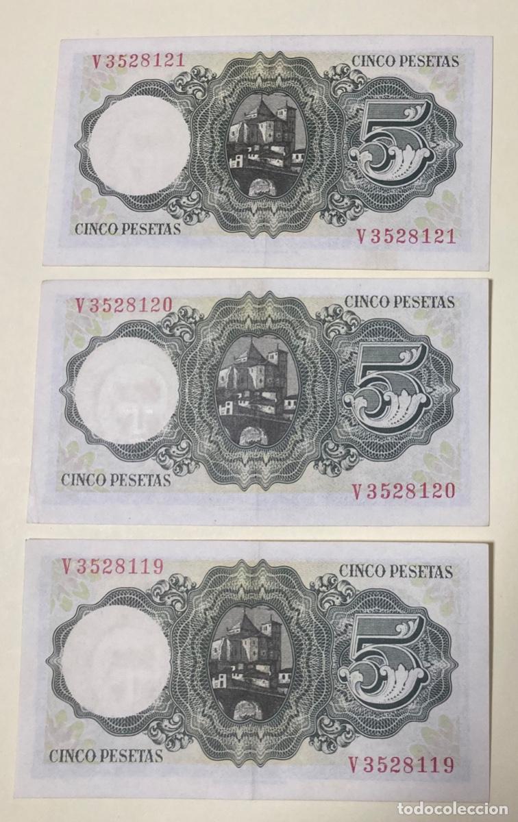 Billetes espa&ntilde;oles: billete 5 pta Espa&ntilde;a - Foto 2