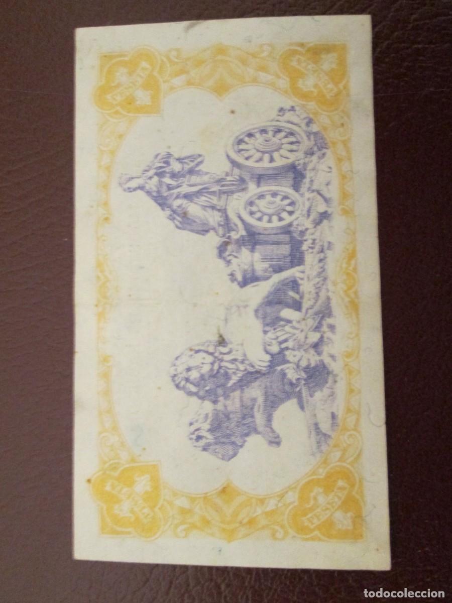 Billetes espa&ntilde;oles: 1 PESETA EMISION 1937 - Foto 2