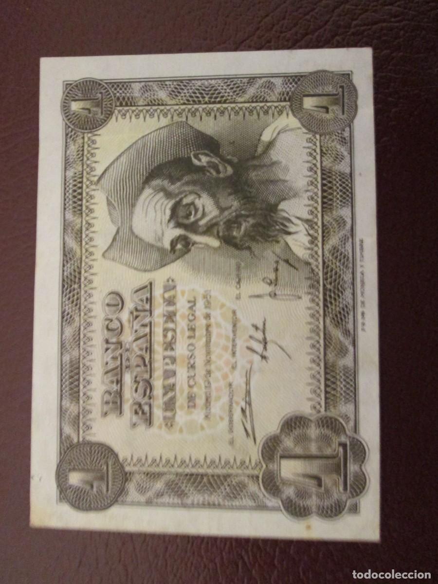 Billetes espa&ntilde;oles: 1 PESETA 1951 - Foto 1