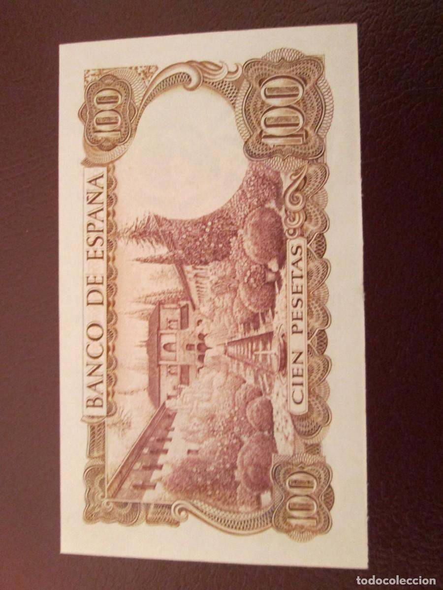 Billetes espa&ntilde;oles: 100 PESETAS 1970 - Foto 2
