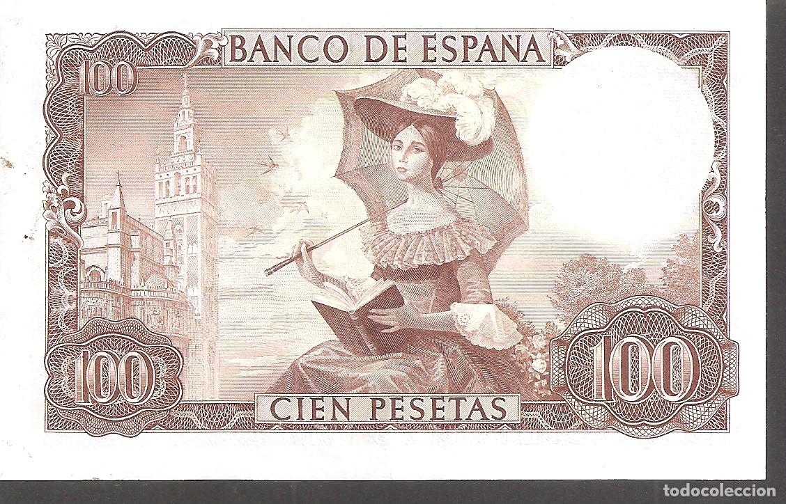 Billetes espa&ntilde;oles: ESPA&Ntilde;A 100 PESETAS 1965 - Foto 2
