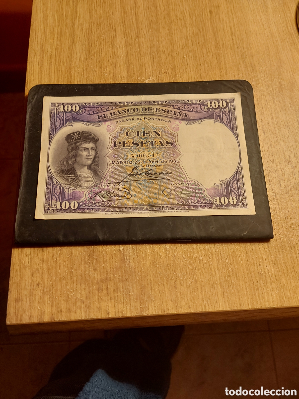 Billetes espa&ntilde;oles: Billete100 de1931 s.s - Foto 1