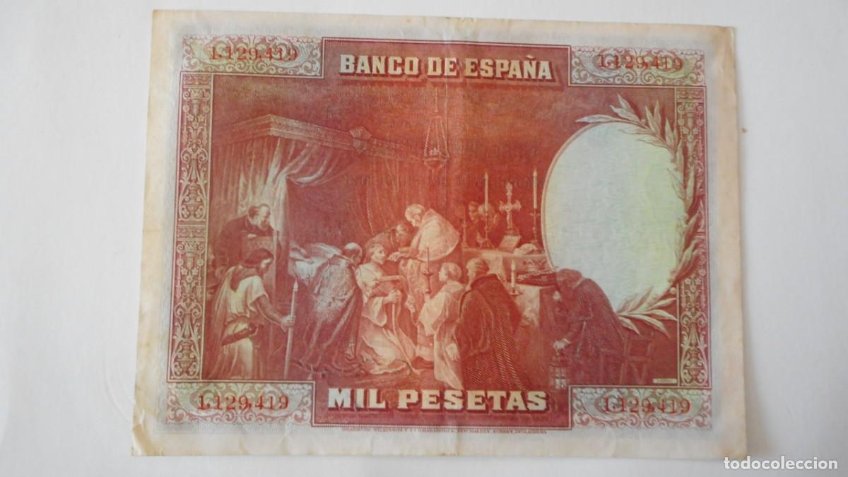 Billetes espa&ntilde;oles: 1000 PESETAS 1928 MBC+ - Foto 2