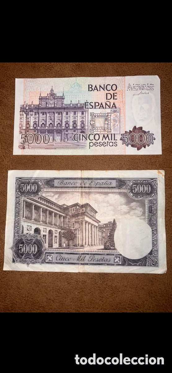 Billetes espa&ntilde;oles: Lote billetes Espa&ntilde;a - Foto 2