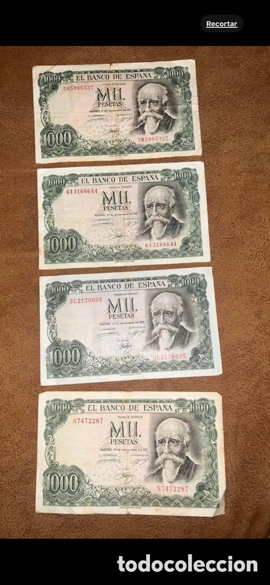 Billetes espa&ntilde;oles: Lote billetes Espa&ntilde;a - Foto 20