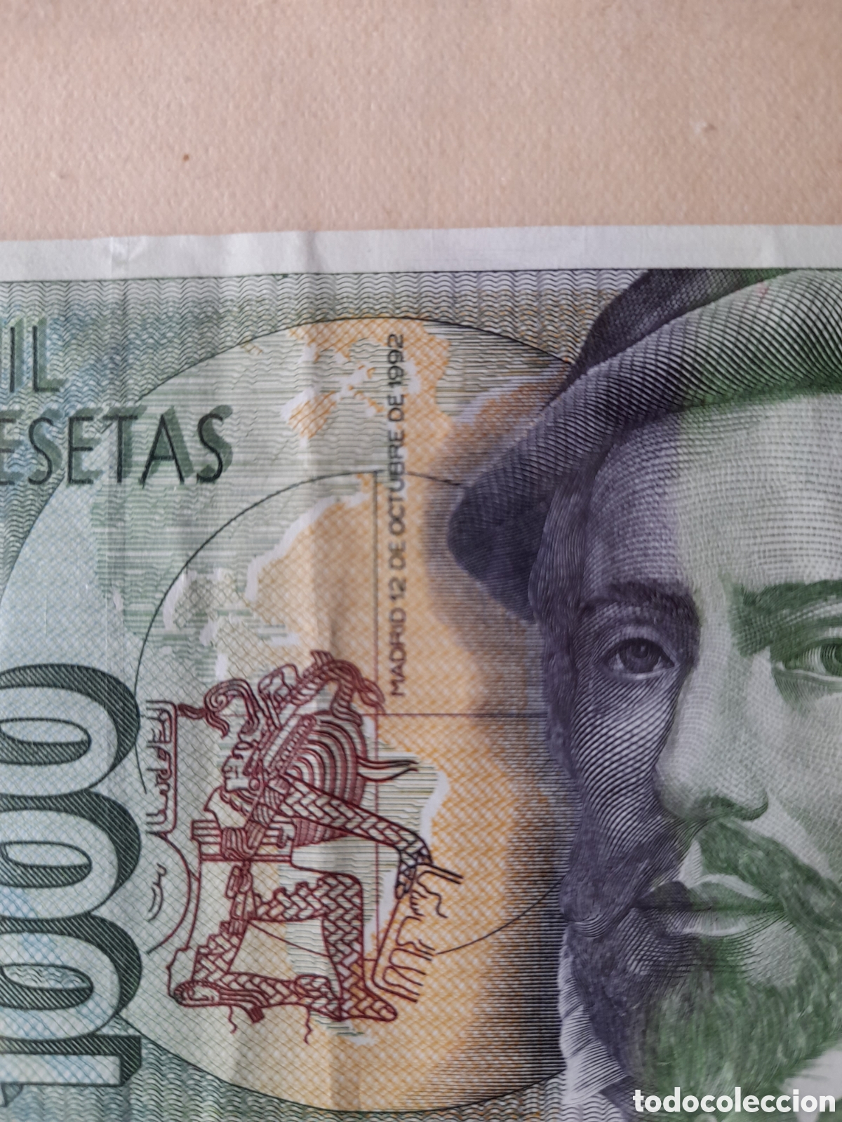 Billetes espa&ntilde;oles: Billetes 12 de octubre 1992 - Foto 2
