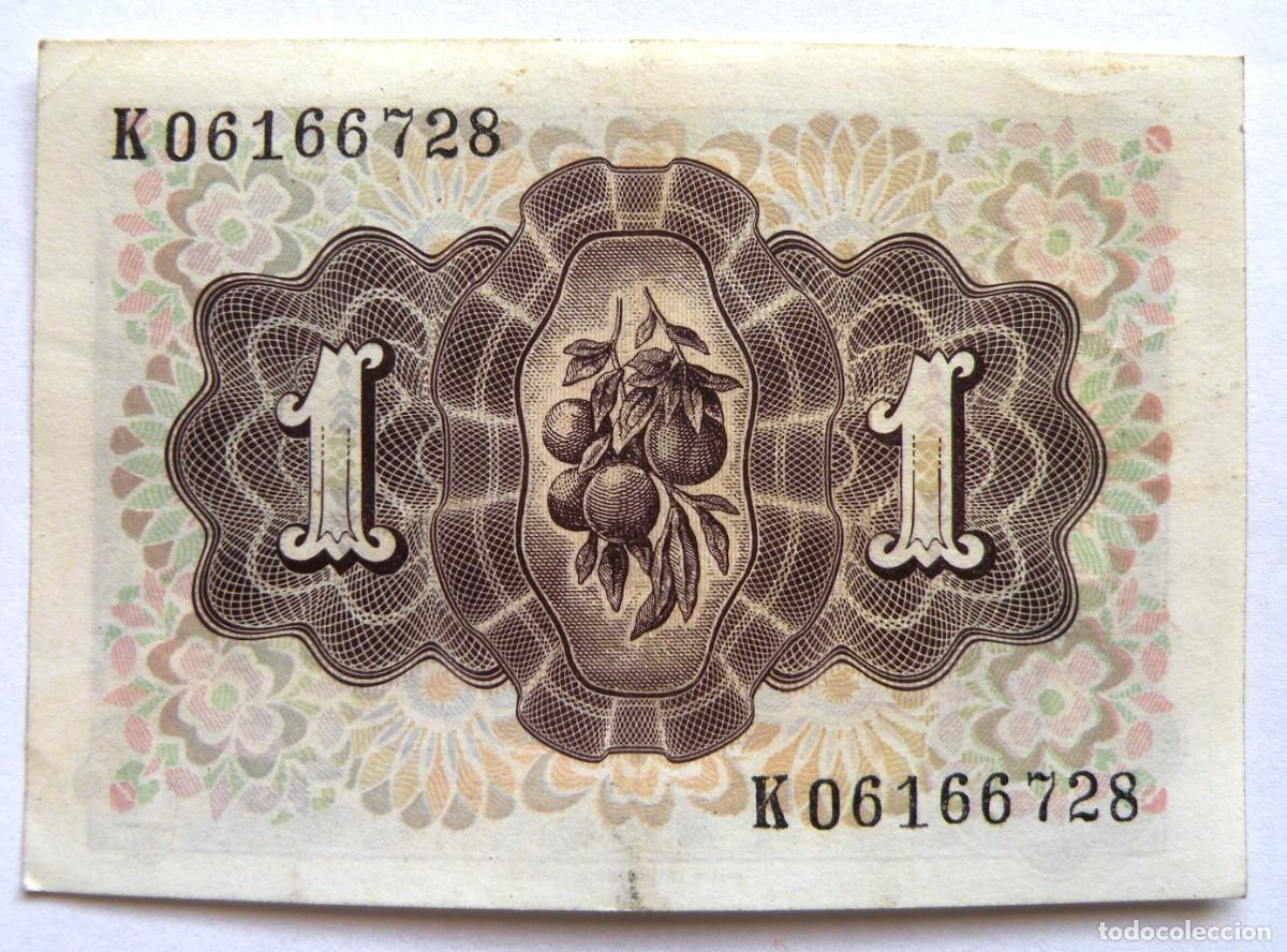 Billetes espa&ntilde;oles: 1 peseta del 1948 s/c - Foto 2