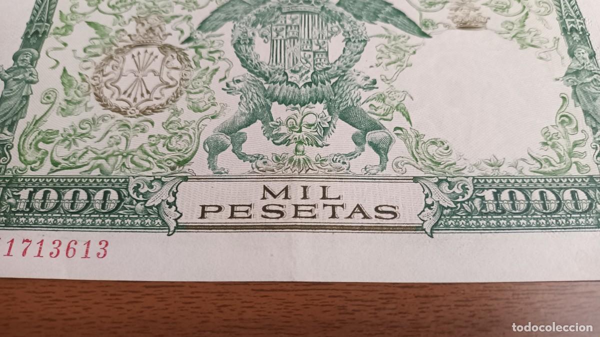 Billetes espa&ntilde;oles: Billete 1000 pesetas 1957 - Foto 7