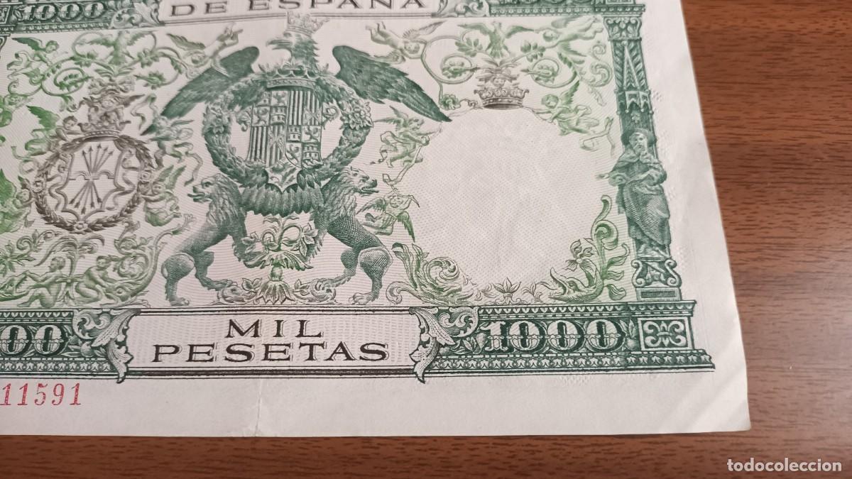 Billetes espa&ntilde;oles: Billete 1000 pesetas 1957 - Foto 8