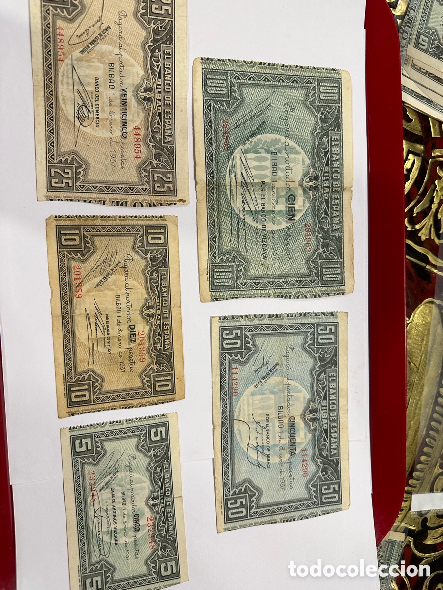 Billetes espa&ntilde;oles: Billetes banco de Espa&ntilde;a ref 18 - Foto 1