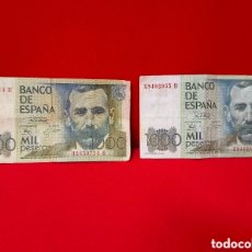 Banconote spagnole: LOTE DE 3 BILLETES DE 1000 PTAS BANCO DE ESPAÑA