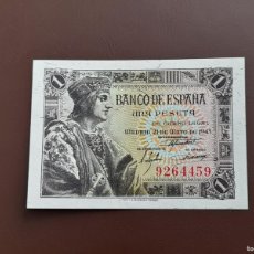 Banconote spagnole: 1 PESETA 1943. SC Y SIN SERIE.