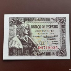 Banconote spagnole: 1 PESETA 1945. SC