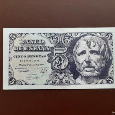 Banconote spagnole: 5 PESETAS 1947. SC