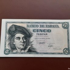 Billetes españoles: 5 PESETAS 1948. SC Y SIN SERIE