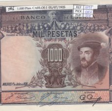 Billetes españoles: BILLETE ESPAÑA 1.000 PESETAS 1925 P-70C EBC+