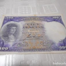Billetes españoles: BILLETE 100 PESETAS 1931