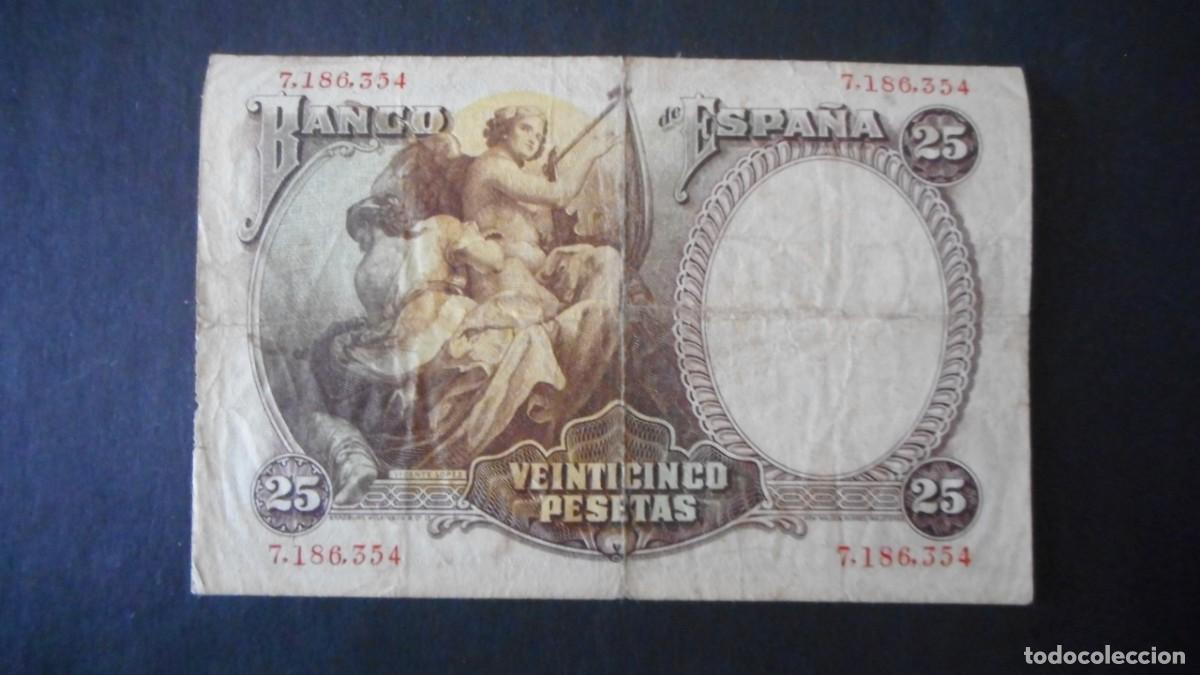 Billetes espa&ntilde;oles: 21 PESETAS 1931 MBC- - Foto 2