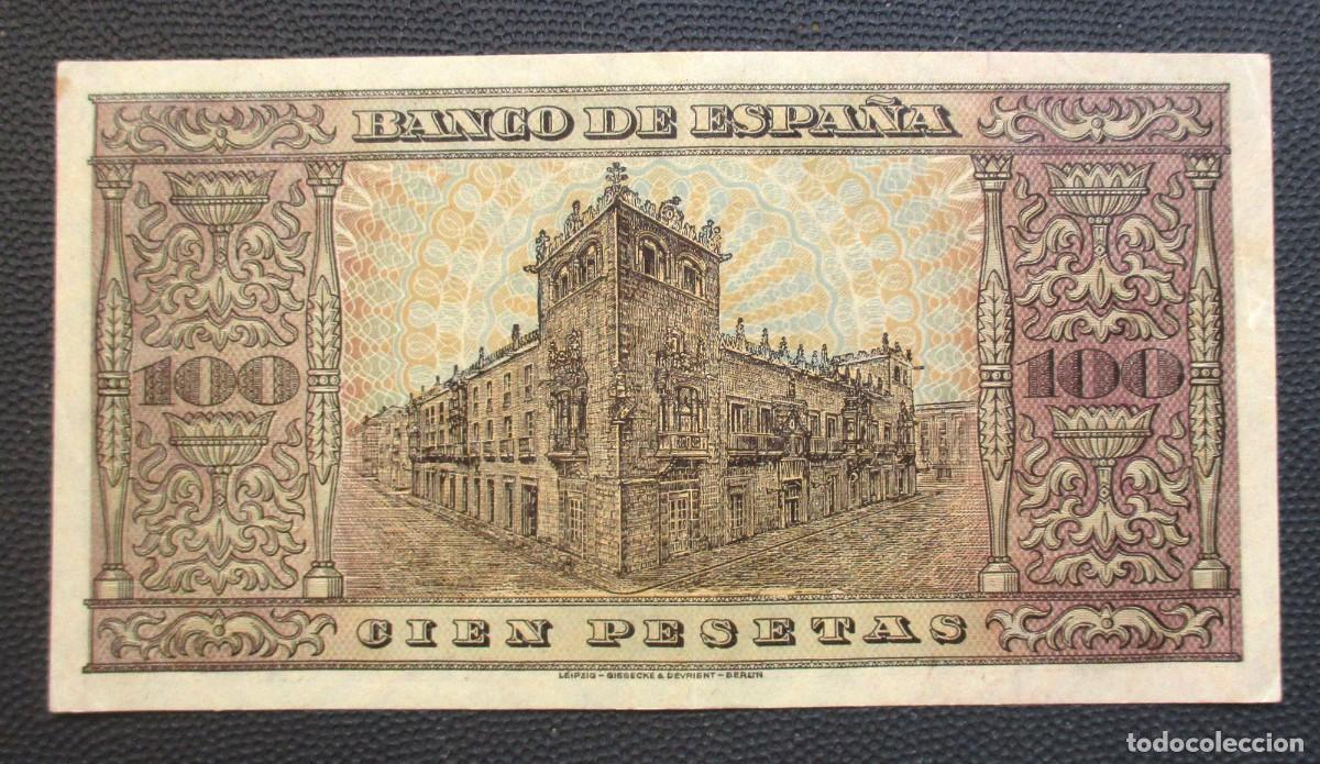 Billetes espa&ntilde;oles: 100 PESETAS 1938 - C1320799 - Foto 2