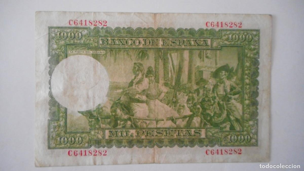 Billetes espa&ntilde;oles: 1000 DICIEMBRE 1951 / MBC - Foto 2