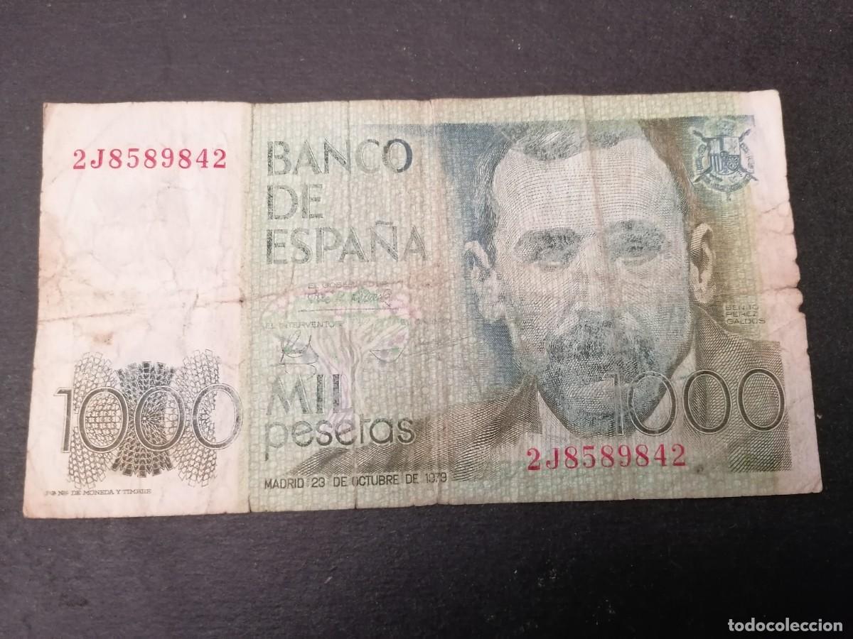 Billetes espa&ntilde;oles: Billete 1000 pesetas, Espa&ntilde;a,1979, BC-