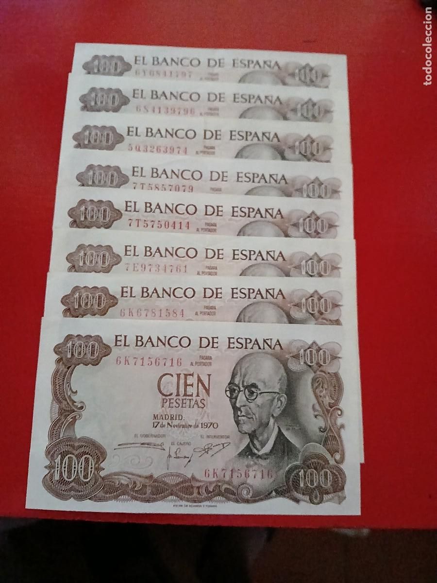 Billetes espa&ntilde;oles: 100 PTS MANUEL DE FALLA 1070 - Foto 1