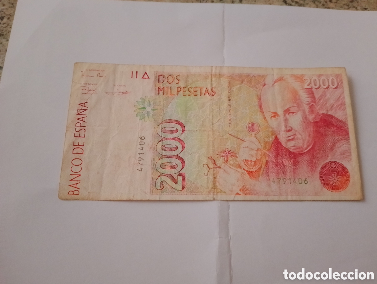 Billetes espa&ntilde;oles: Billete de 2000 Pesetas - Foto 18