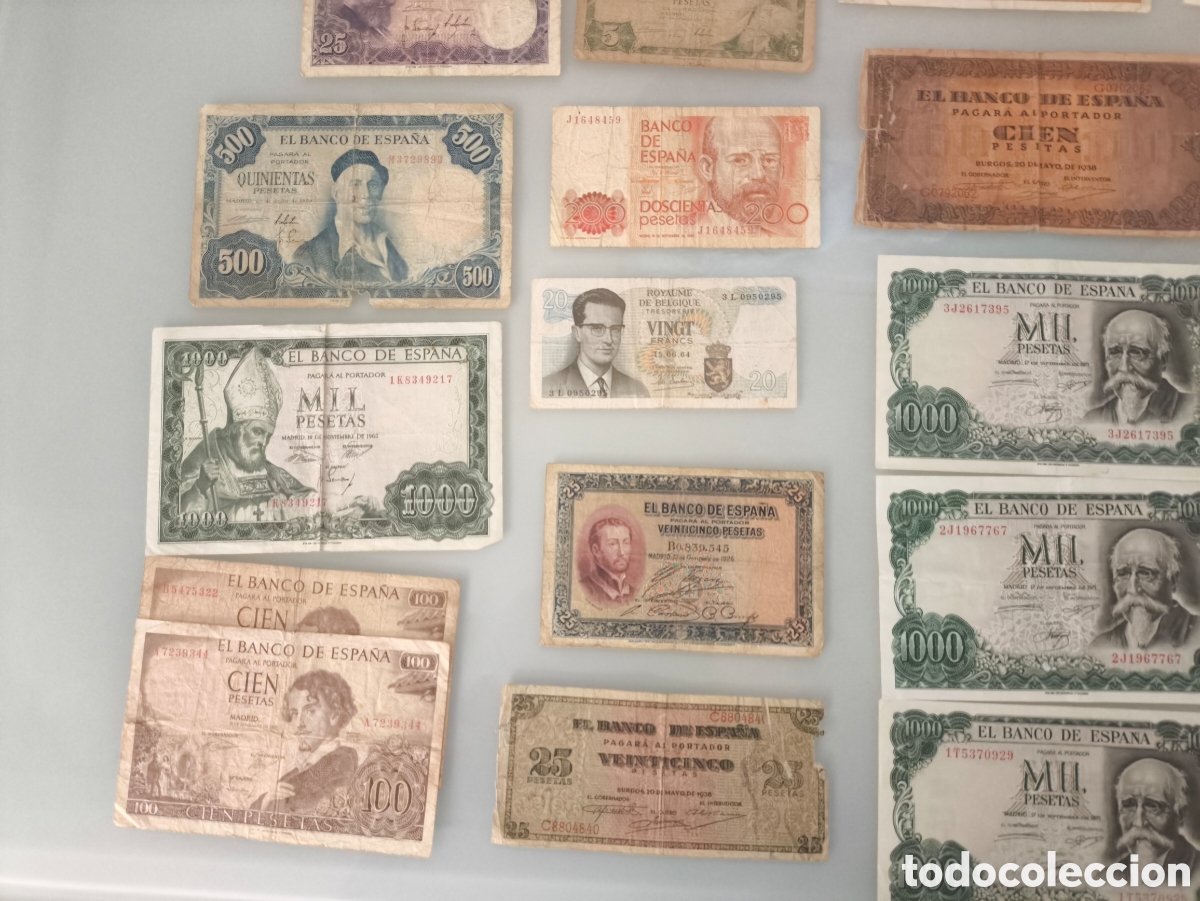 Billetes espa&ntilde;oles: Gran lote billetes espa&ntilde;oles - Foto 5