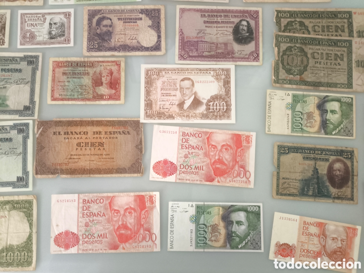Billetes espa&ntilde;oles: Gran lote billetes espa&ntilde;oles - Foto 6