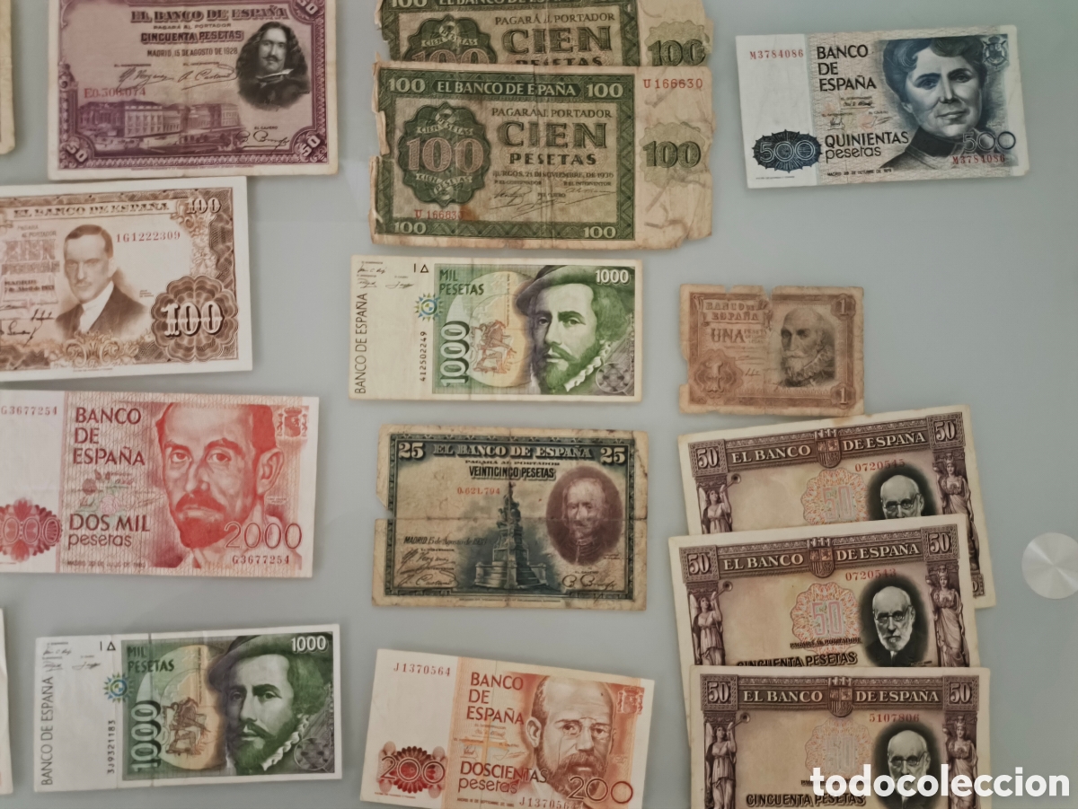 Billetes espa&ntilde;oles: Gran lote billetes espa&ntilde;oles - Foto 7