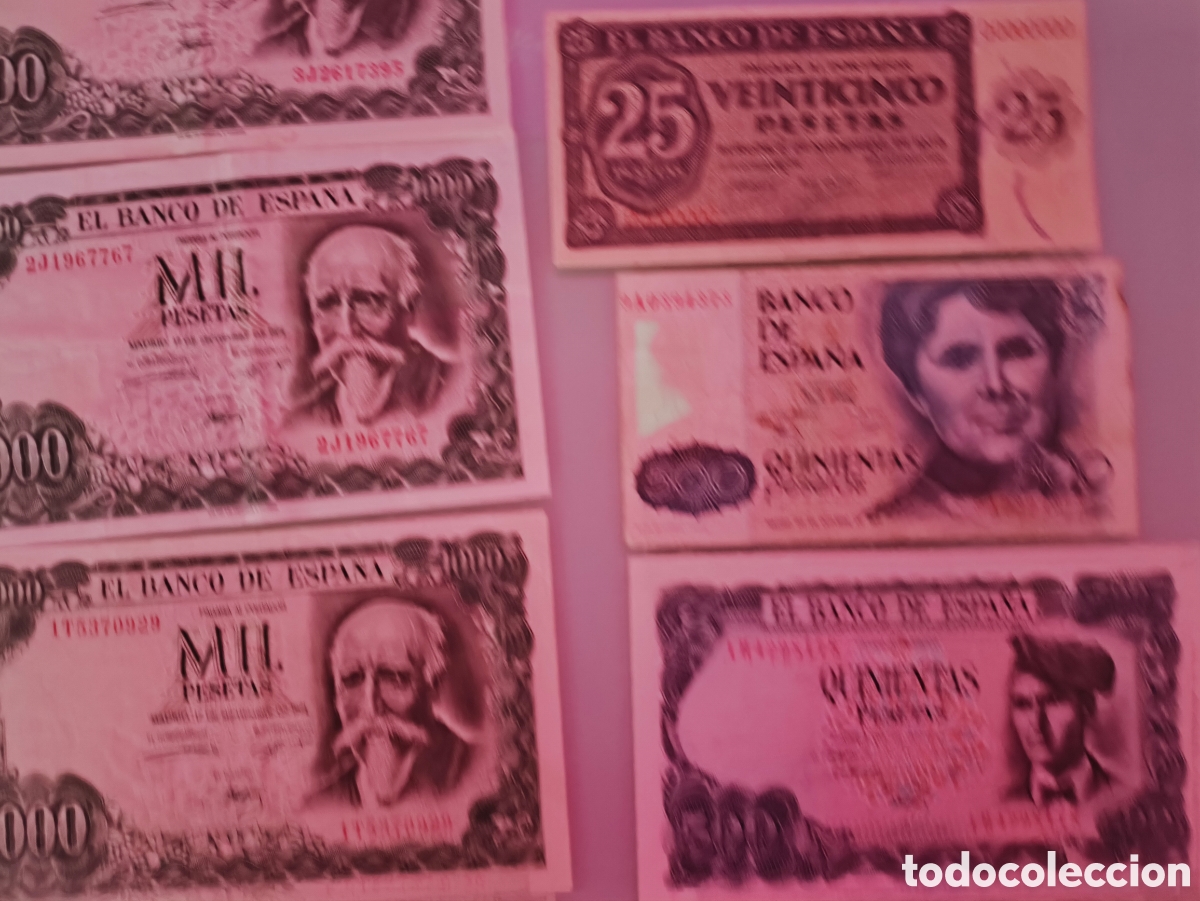 Billetes espa&ntilde;oles: Gran lote billetes espa&ntilde;oles - Foto 13