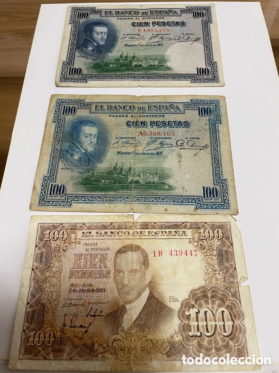 Billetes espa&ntilde;oles: Billetes de Espa&ntilde;a Vintage - Foto 4