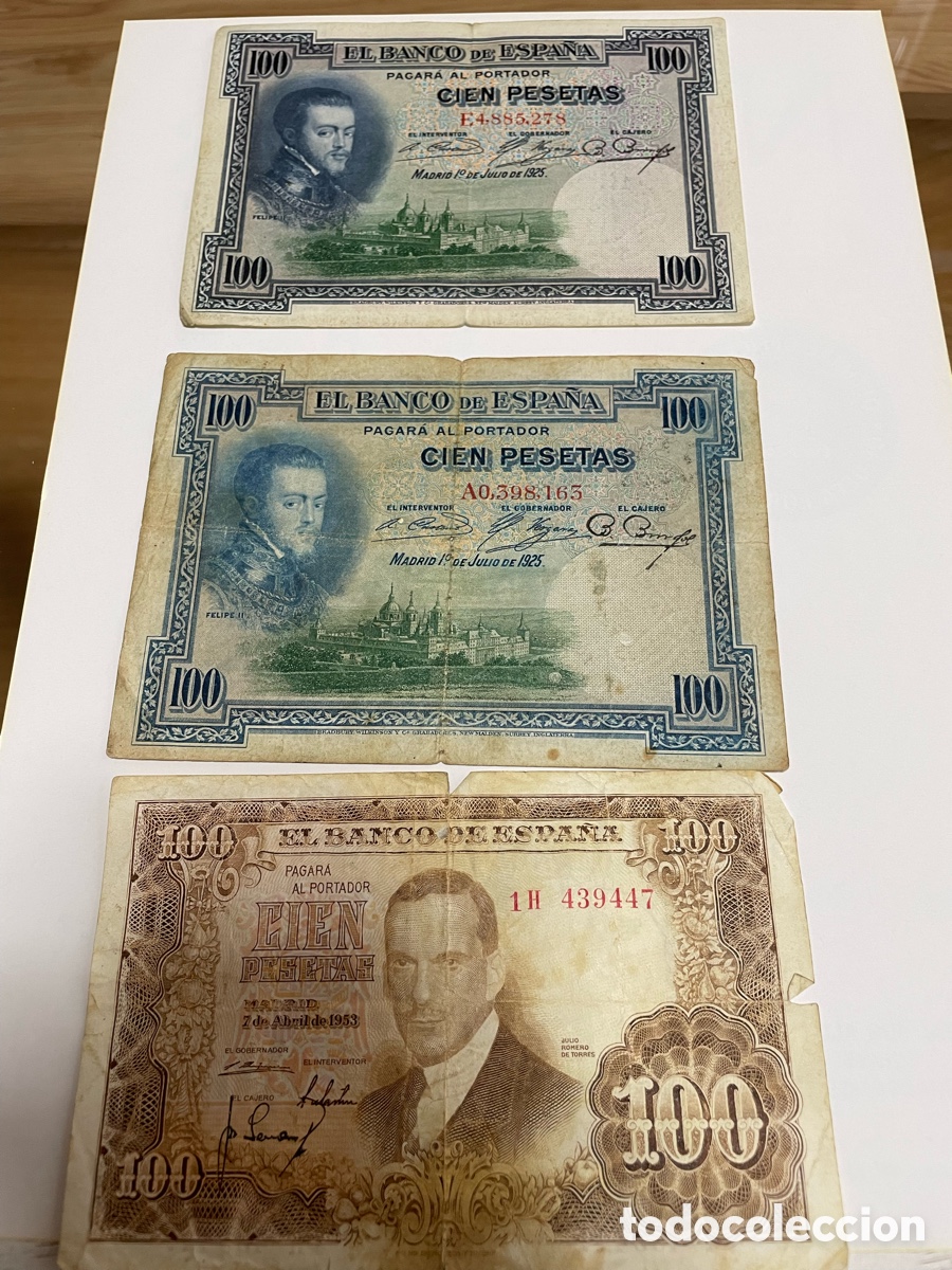 Billetes espa&ntilde;oles: Billetes de Espa&ntilde;a Vintage - Foto 10